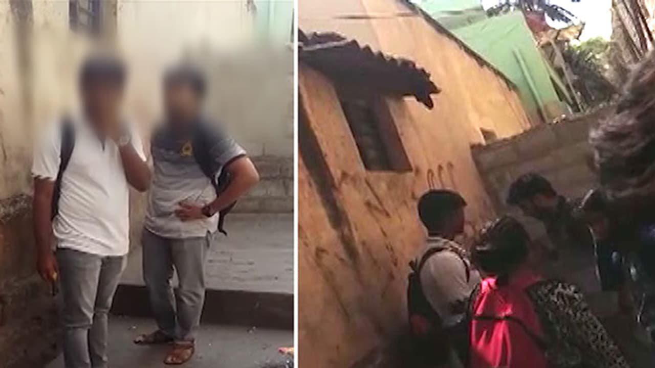 On camera: Bengaluru college students smoking ganja On camera: Bengaluru college students smoking ganja
