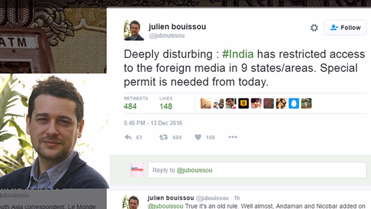 'Deeply' disturbed foreign journo blames Nehru's law on Modi