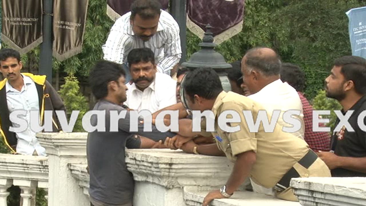 ವಿಂಡ್ಸರ್ ಮೇನಾರ್ ಬ್ರಿಡ್ಜ್'ನಲ್ಲಿ ಬ್ಲೂವೇಲ್ ಗೇಮ್'ನ ಡ್ರಾಮಾ; ಸ್ಥಳೀಯರಿಂದ ಯುವಕನ ರಕ್ಷಣೆ