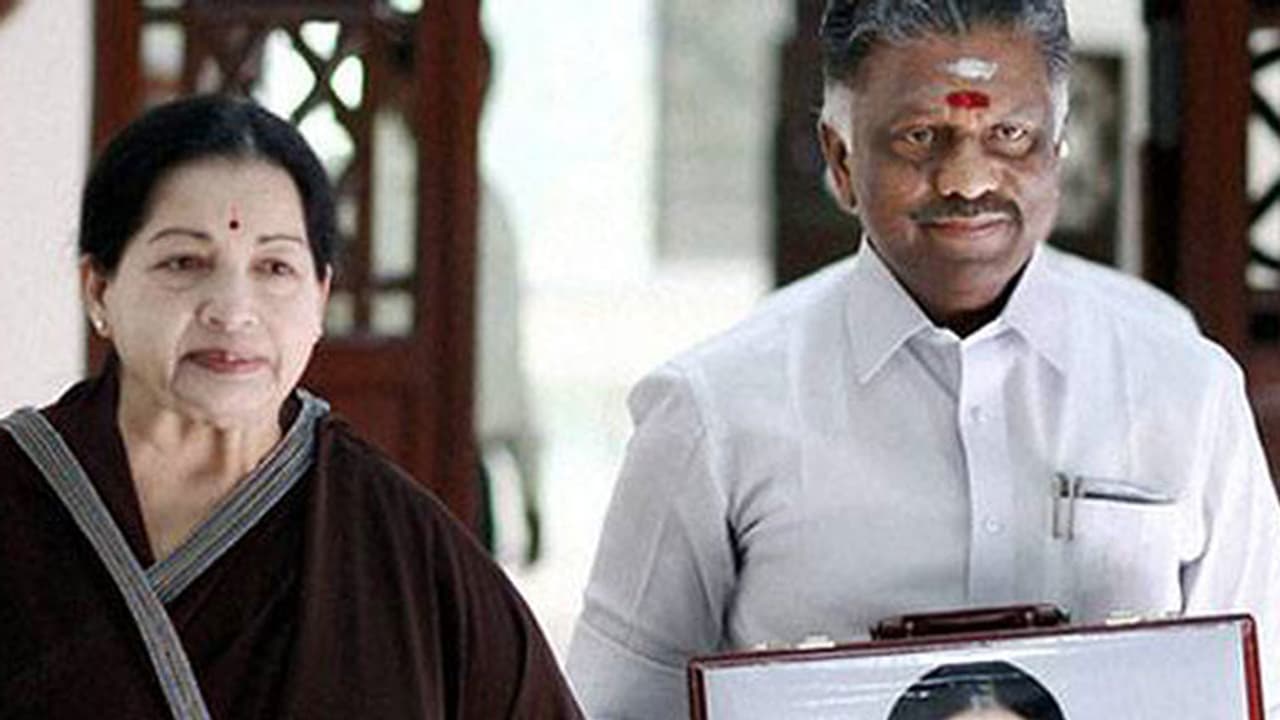 O Panneerselvam sworn in as Tamil Nadu's new CM