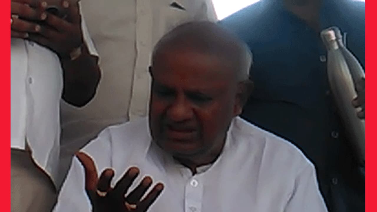 ಸೊಸೆ, ಮೊಮ್ಮಗನ ಬಗ್ಗೆ ದೇವೇಗೌಡರು ಗರಂ