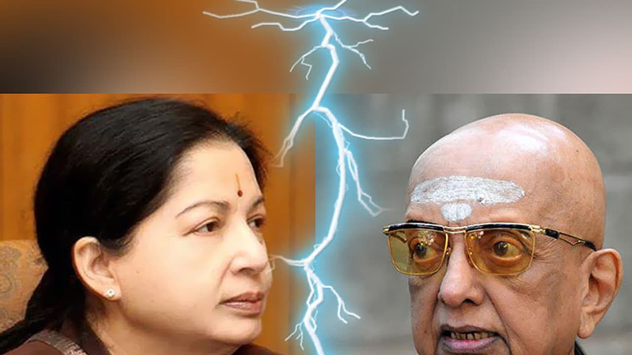 7 times Cho humiliated Jayalalithaa 7 times Cho humiliated Jayalalithaa