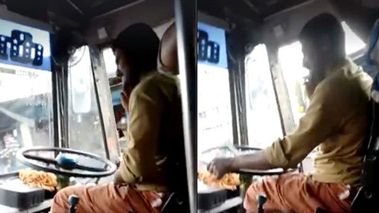 മൊബൈലില്‍ സംസാരിച്ച് ബസോടിച്ച ഡ്രൈവര്‍ കുടുങ്ങി