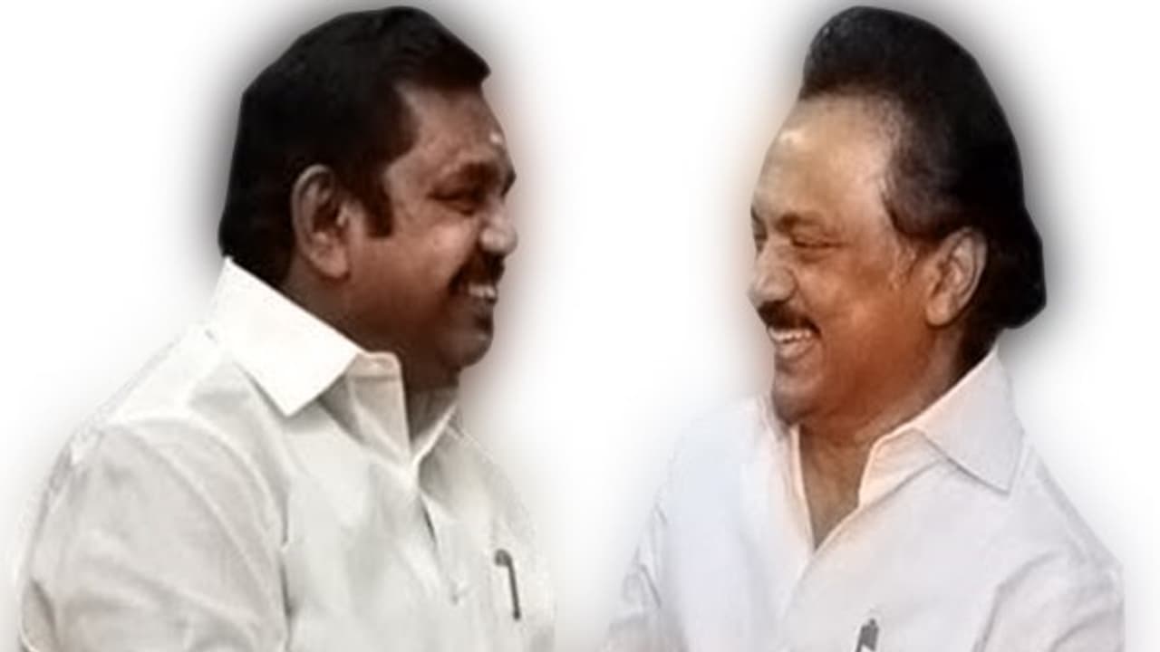 எடப்பாடியாருக்கு திமுக நடத்தப்போகும் பாராட்டு விழா... அதிரடியாக களமிறங்கிய மு.க.ஸ்டாலின்..! எடப்பாடியாருக்கு திமுக நடத்தப்போகும் பாராட்டு விழா... அதிரடியாக களமிறங்கிய மு.க.ஸ்டாலின்..!