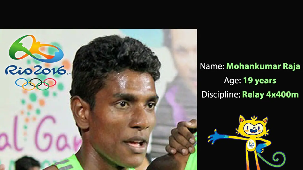 From failing class 1 to running at Rio, meet Mohankumar Raja From failing class 1 to running at Rio, meet Mohankumar Raja