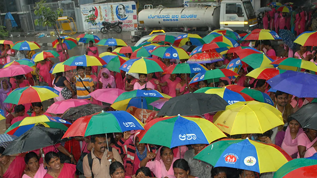 Asha Health Workers end strike as government buckles Asha Health Workers end strike as government buckles