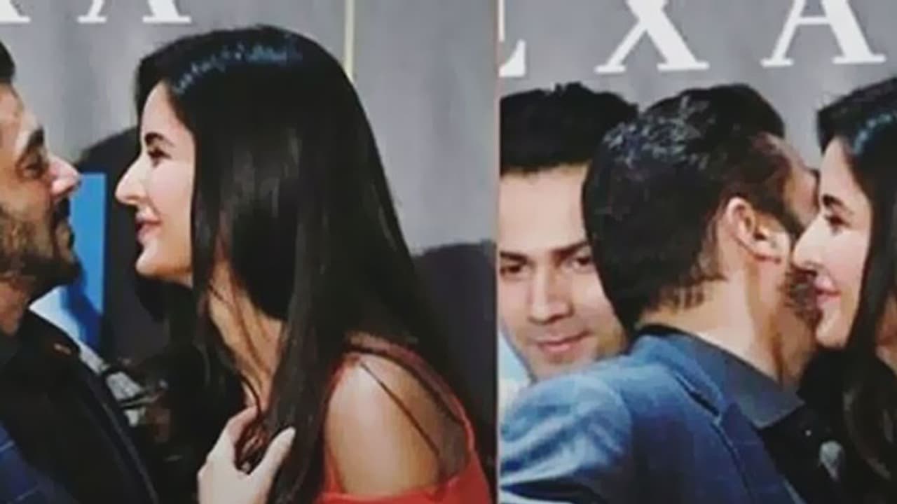 Watch: Salman Khan surprises Katrina Kaif with a birthday kiss at IIFA 2017 Watch: Salman Khan surprises Katrina Kaif with a birthday kiss at IIFA 2017