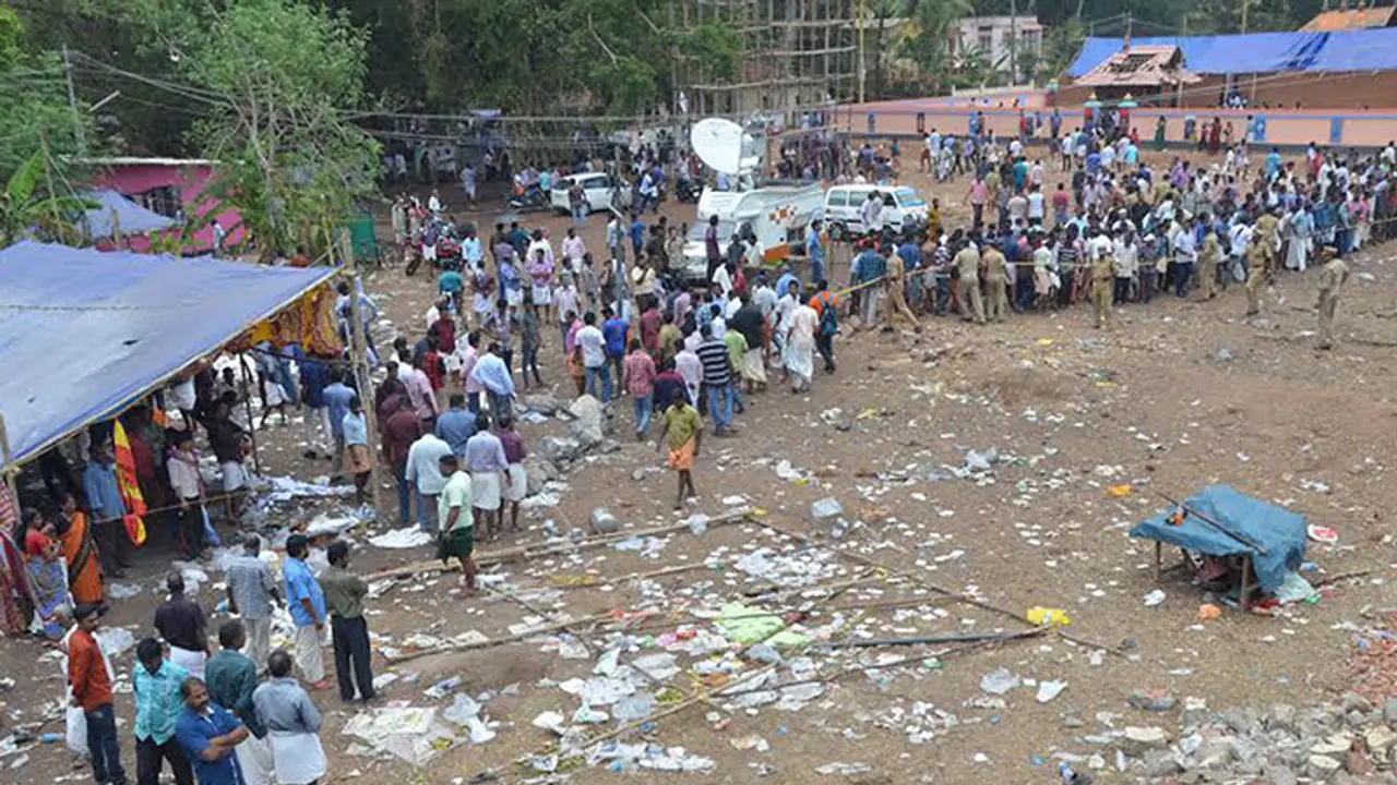 Kerala temple fireworks show organiser dies in hospital Kerala temple fireworks show organiser dies in hospital