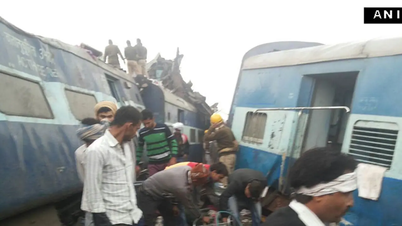 96 killed, 150 injured as Indore Patna express train derails 96 killed, 150 injured as Indore Patna express train derails