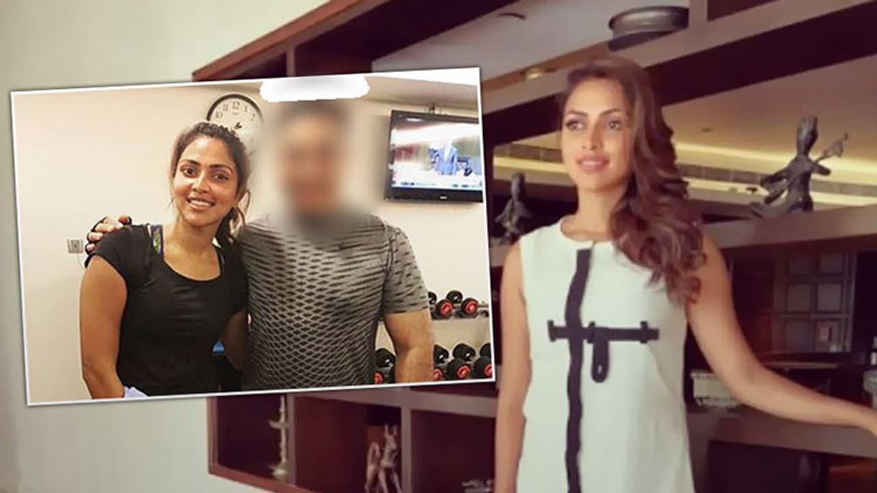 You just can't miss it: This superstar is Amala Paul's gym partner You just can't miss it: This superstar is Amala Paul's gym partner