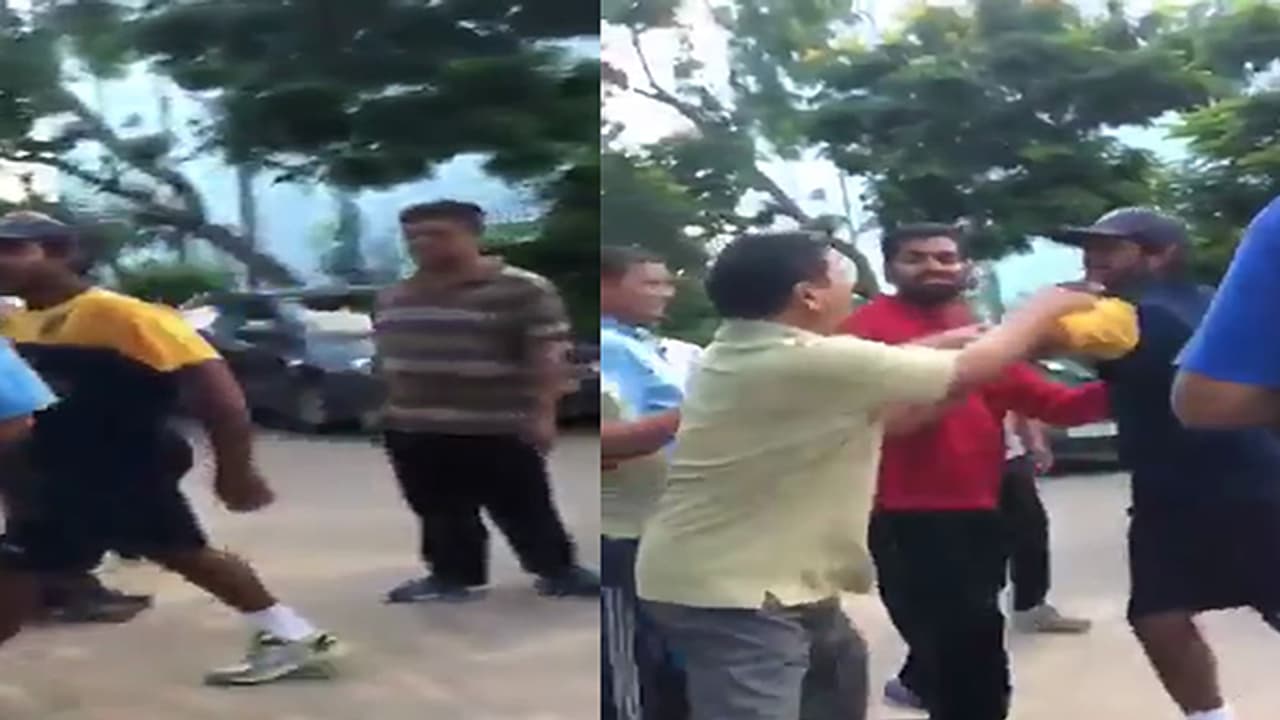 Cricketer Ambati Rayudu abuses senior citizen in Hyderabad Cricketer Ambati Rayudu abuses senior citizen in Hyderabad