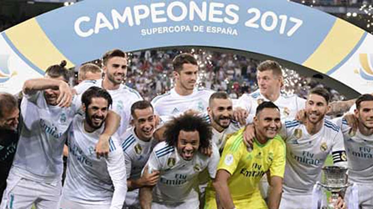 ബാഴ്സയെ വീഴ്ത്തി സ്പാനിഷ് സൂപ്പര് കപ്പ് റയൽ മാഡ്രിഡിന് ബാഴ്സയെ വീഴ്ത്തി സ്പാനിഷ് സൂപ്പര് കപ്പ് റയൽ മാഡ്രിഡിന്