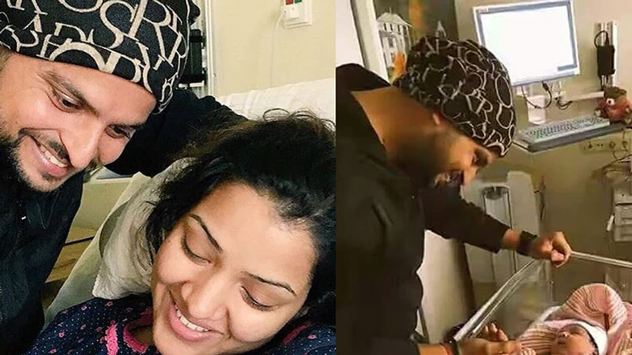Suresh Raina blessed with a baby girl Suresh Raina blessed with a baby girl
