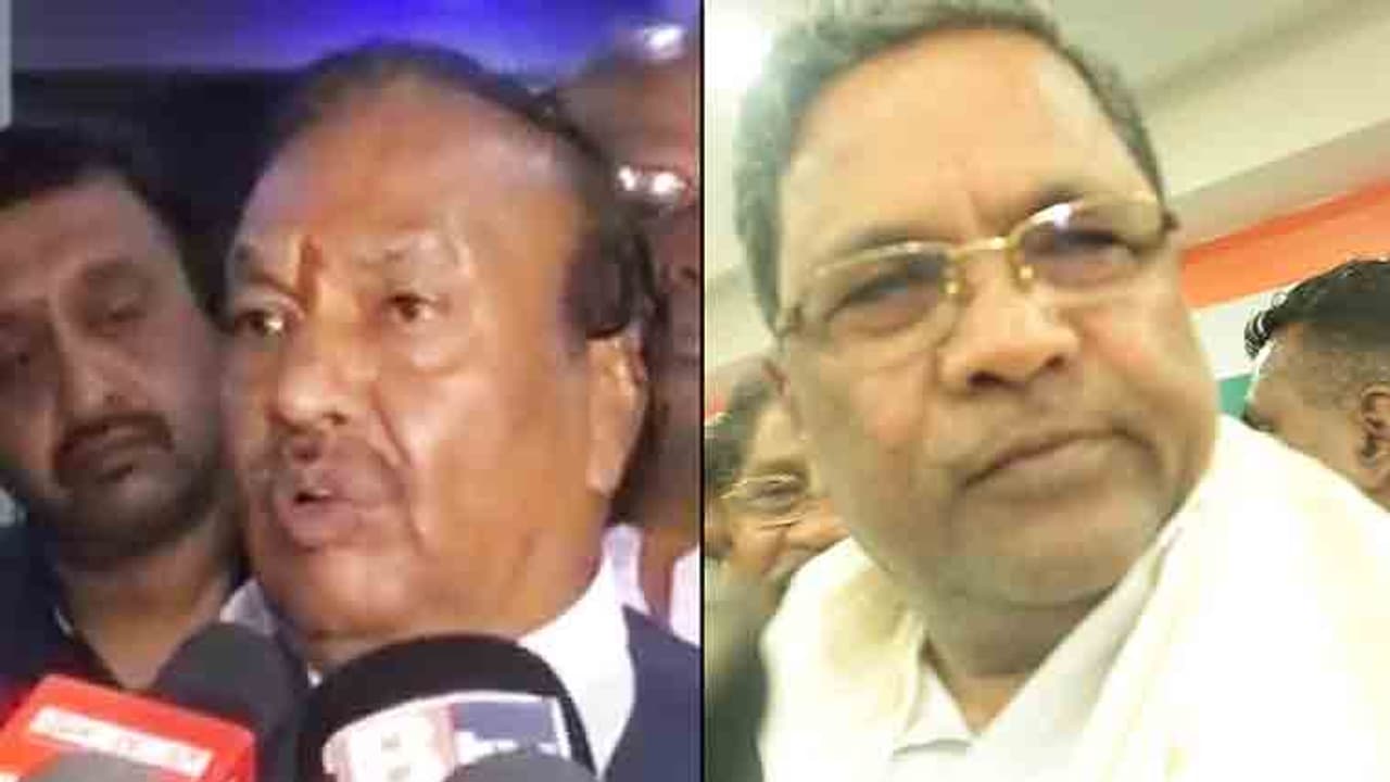 ಸಿದ್ದು VS ಈಶ್ವರಪ್ಪ: ಜಿಪಂ ಅಧ್ಯಕ್ಷ ಗಾದಿಯೇ ಅಖಾಡ! ಸಿದ್ದು VS ಈಶ್ವರಪ್ಪ: ಜಿಪಂ ಅಧ್ಯಕ್ಷ ಗಾದಿಯೇ ಅಖಾಡ!