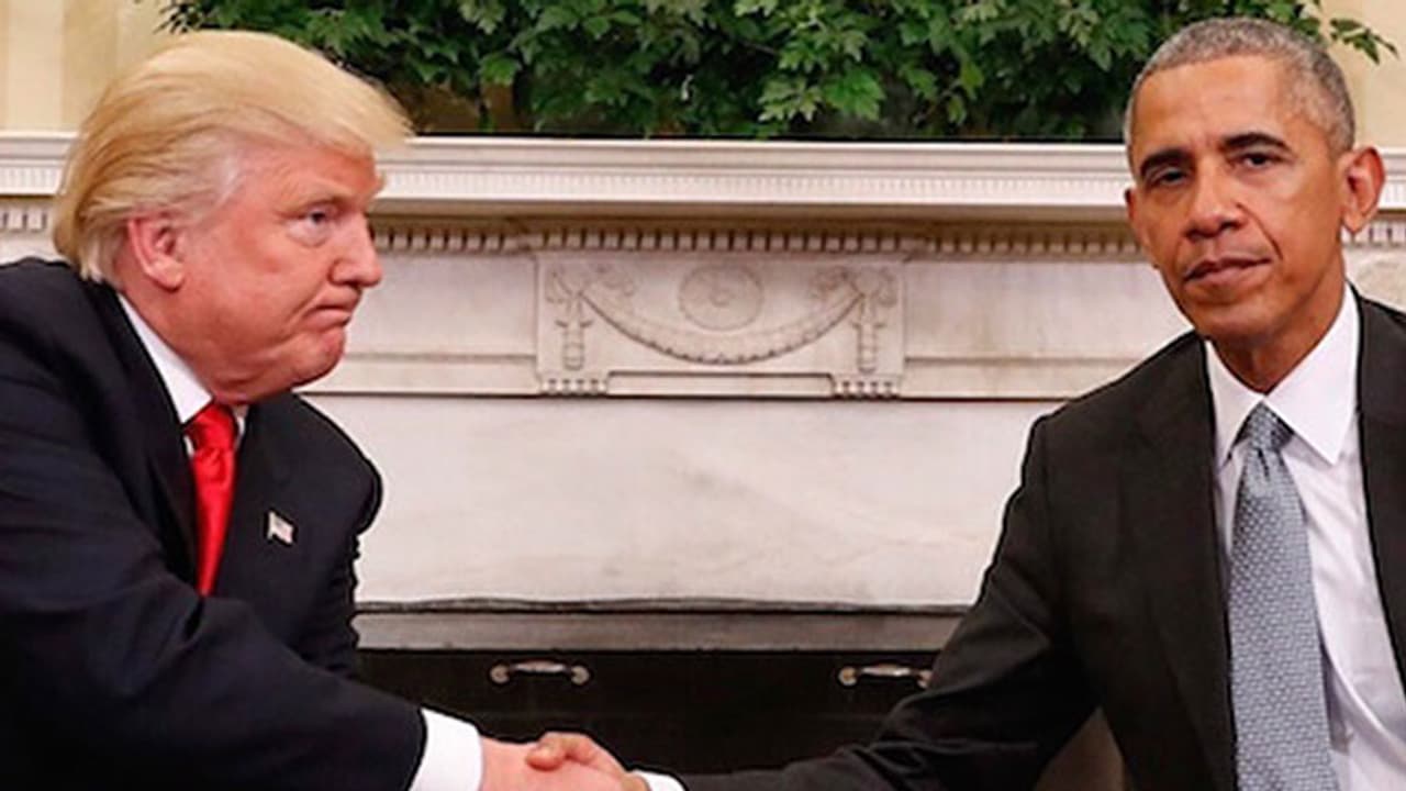 ಶ್ವೇತಭವನದಲ್ಲಿ ಒಬಾಮಾ ಟ್ರಂಪ್ ಮೊದಲ ಸಭೆ ಶ್ವೇತಭವನದಲ್ಲಿ ಒಬಾಮಾ ಟ್ರಂಪ್ ಮೊದಲ ಸಭೆ