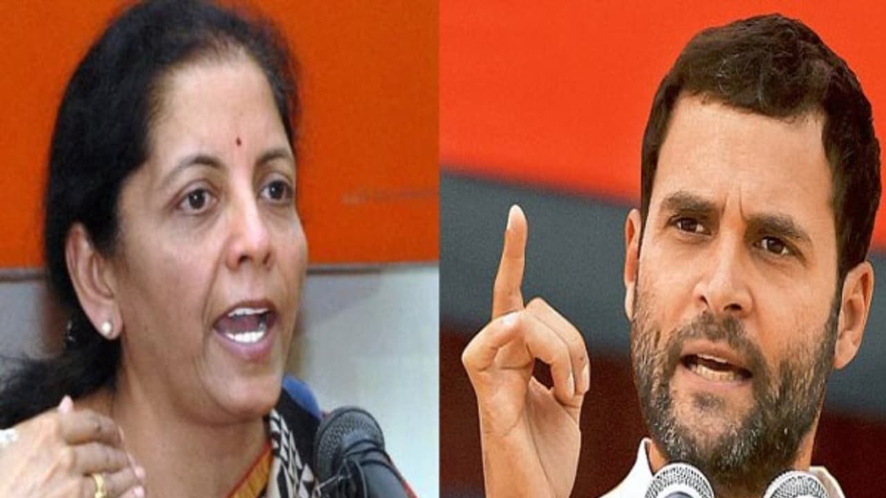 ரஃபேல் போர் விமானங்கள் வாங்குவது பற்றிய ஒப்பந்தத்தில் விதிமீறலா..! ராகுல் காந்திக்கு நிர்மலா சீதாராமன் பதிலடி...! ரஃபேல் போர் விமானங்கள் வாங்குவது பற்றிய ஒப்பந்தத்தில் விதிமீறலா..! ராகுல் காந்திக்கு நிர்மலா சீதாராமன் பதிலடி...!