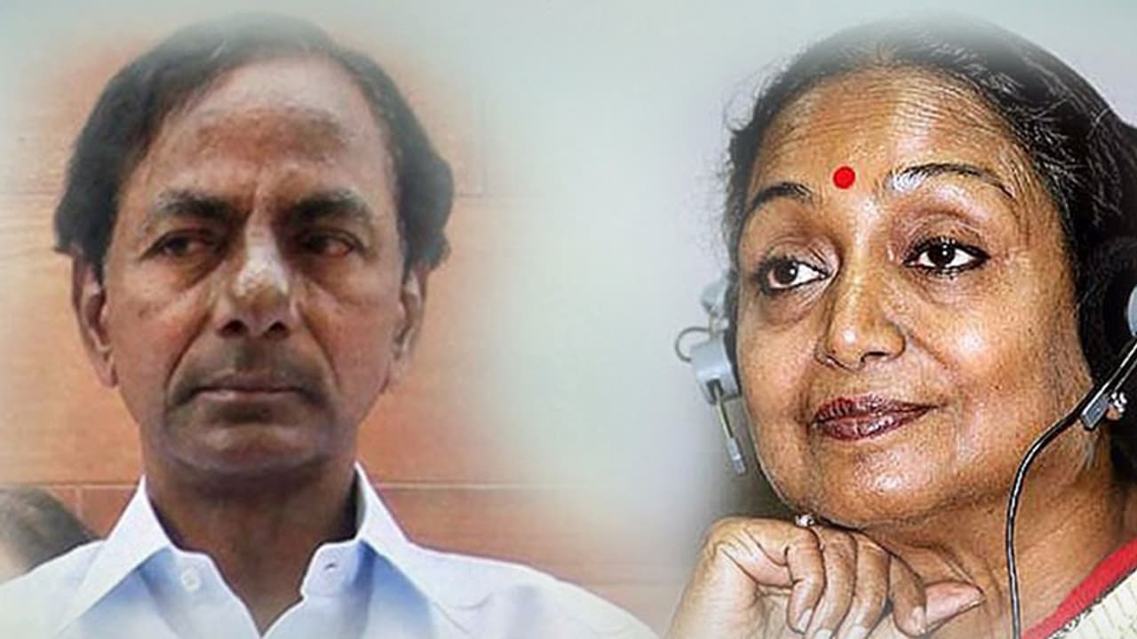 మీరా కుమార్ ను చులకన చేసిన కెసిఆర్ మీరా కుమార్ ను చులకన చేసిన కెసిఆర్