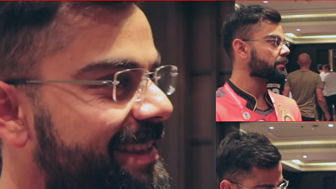 (ವಿಡಿಯೋ)ಮಿ. ನಾಗ್ಸ್ ಪ್ರಶ್ನೆಗೆ ಕನ್ನಡದಲ್ಲೇ ಉತ್ತರಿಸಿದ ಕೊಹ್ಲಿ! (ವಿಡಿಯೋ)ಮಿ. ನಾಗ್ಸ್ ಪ್ರಶ್ನೆಗೆ ಕನ್ನಡದಲ್ಲೇ ಉತ್ತರಿಸಿದ ಕೊಹ್ಲಿ!