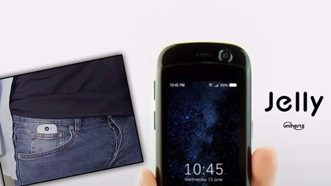 Meet Jelly, the smallest 4G smartphone Meet Jelly, the smallest 4G smartphone
