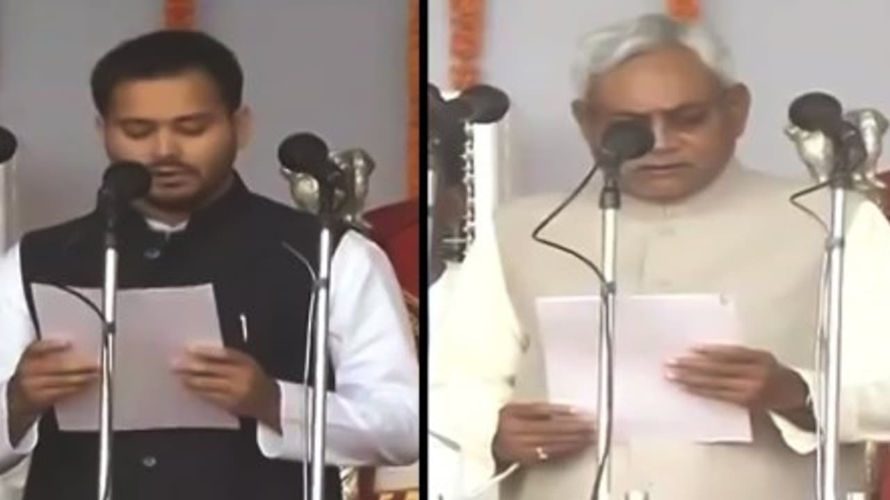 பேரணி திரட்டிய தேஜஸ்வி ஏமாற்றிய ஆளுநர்... பேரணி திரட்டிய தேஜஸ்வி ஏமாற்றிய ஆளுநர்...