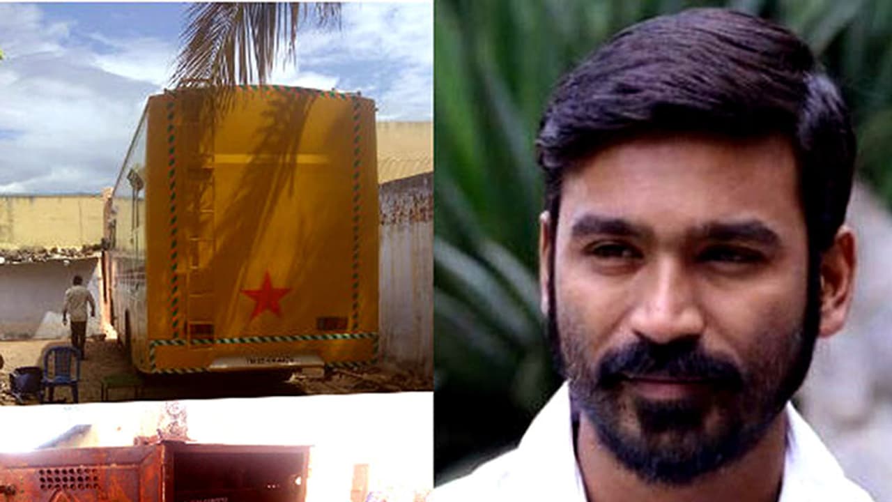 ധനുഷിന്റെ കാരവാനിലേക്ക് വൈദ്യുതി മോഷ്ടിച്ച വിധം! ധനുഷിന്റെ കാരവാനിലേക്ക് വൈദ്യുതി മോഷ്ടിച്ച വിധം!