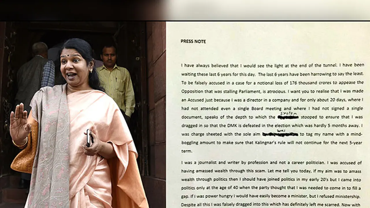 Post 2G spectrum scam verdict, Kanimozhi reveals the truth? Post 2G spectrum scam verdict, Kanimozhi reveals the truth?