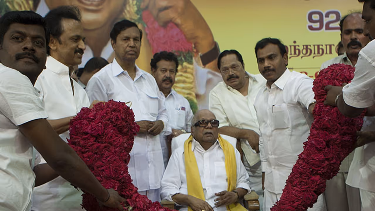 Apollo jinx keeping DMK's Karunanidhi away from the hospital? Apollo jinx keeping DMK's Karunanidhi away from the hospital?