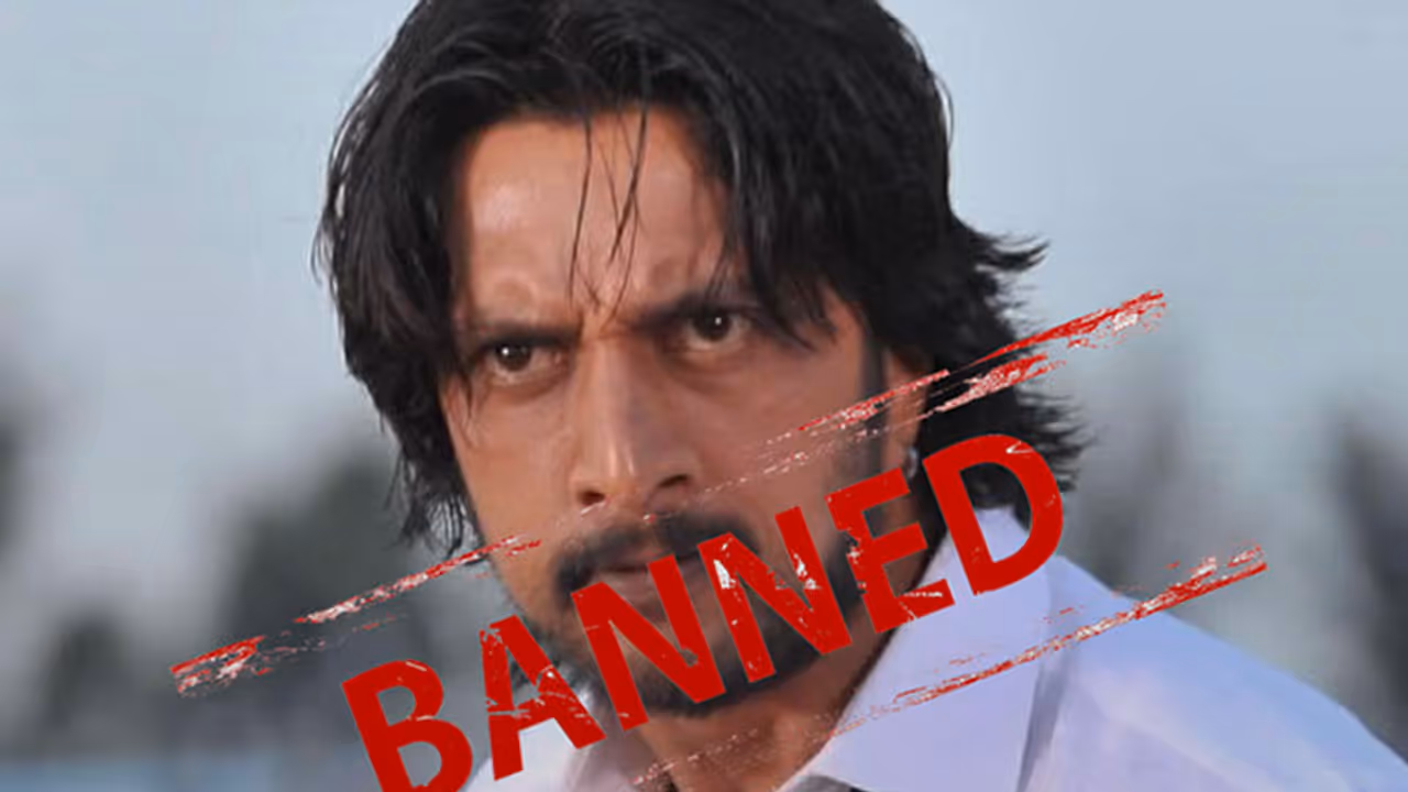Here is why Kannada superstar Sudeep’s movies are banned Here is why Kannada superstar Sudeep’s movies are banned