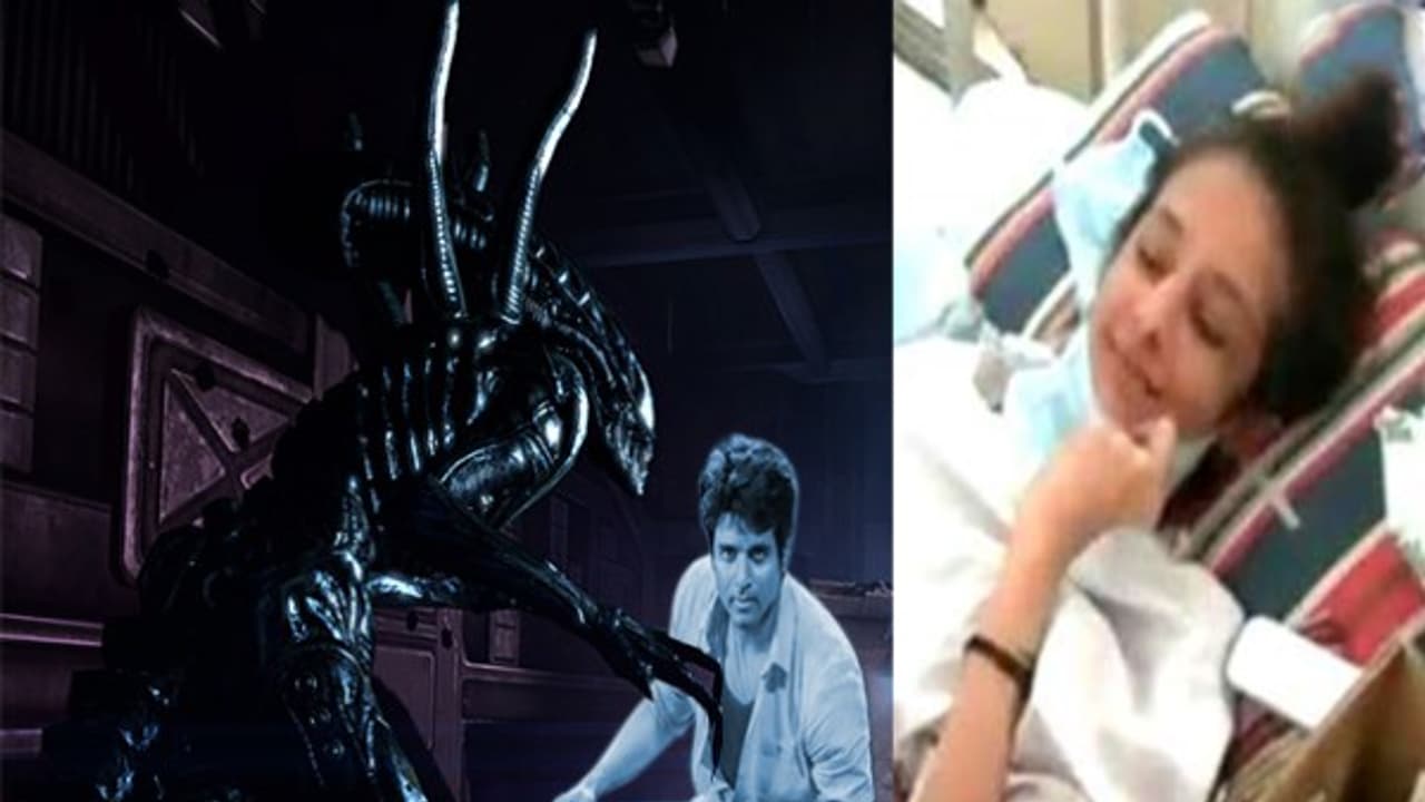 வேற்றுக்கிரக வாசிகளிடம் இருந்து மனிதர்களை காப்பாற்றும் சிவா... உயிருக்கு போராடும் நடிகைக்கு உதவிய நடிகர்!