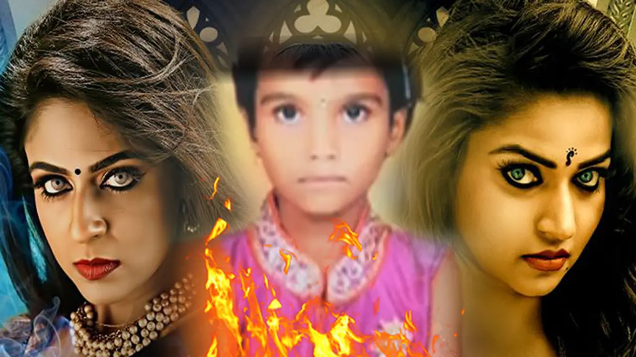 8 year old girl does Nandini serial fire stunt, dies of burns 8 year old girl does Nandini serial fire stunt, dies of burns