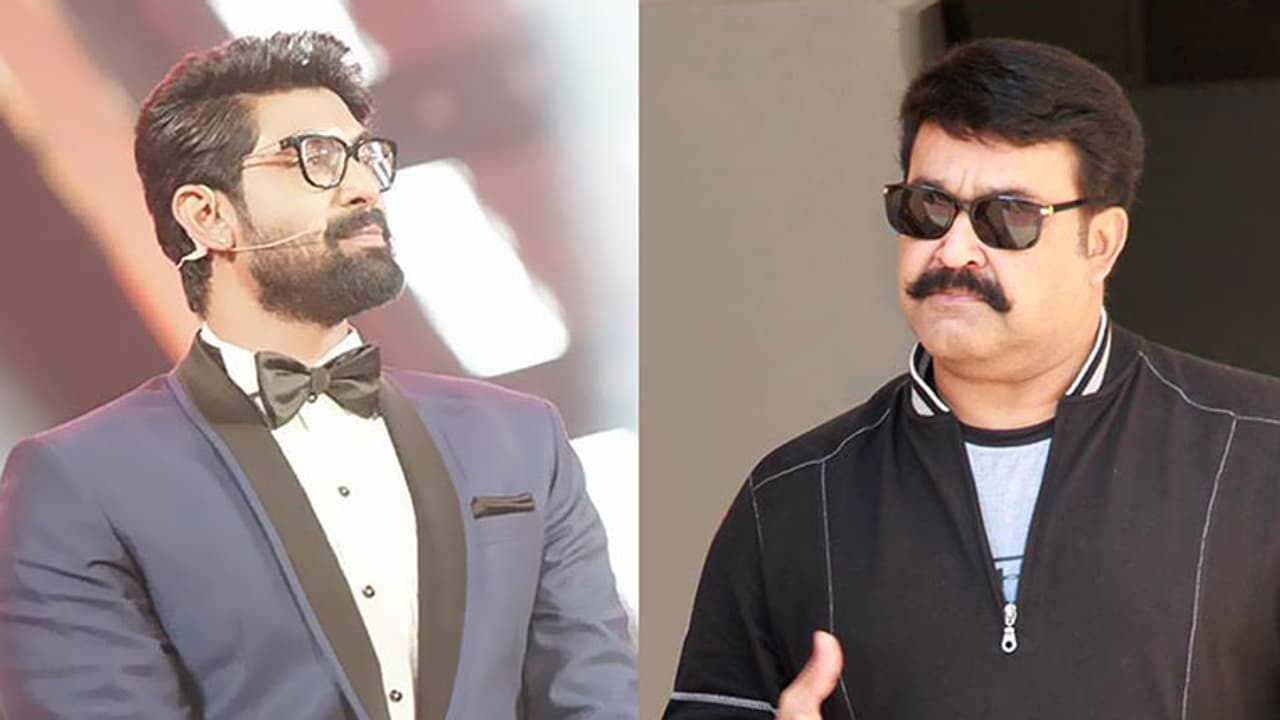 Rana Daggubati denies working with Superstar Mohanlal Rana Daggubati denies working with Superstar Mohanlal