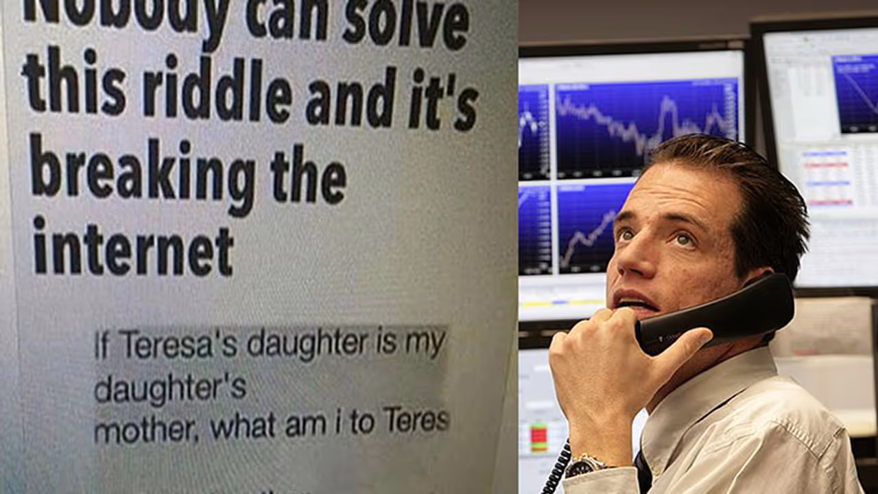 Can you solve this riddle that's gone viral on the Internet? Can you solve this riddle that's gone viral on the Internet?