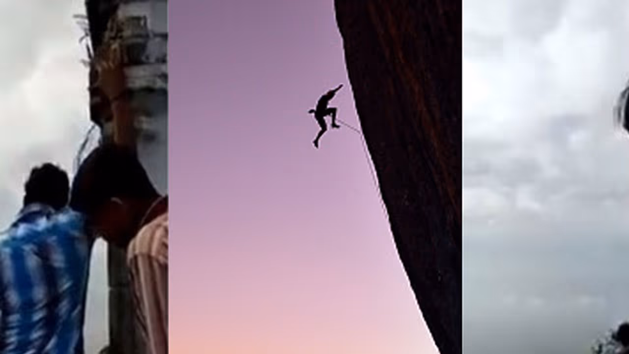 Man goes around a Tamil Nadu temple for good luck, falls to his death from 3,500 ft Man goes around a Tamil Nadu temple for good luck, falls to his death from 3,500 ft