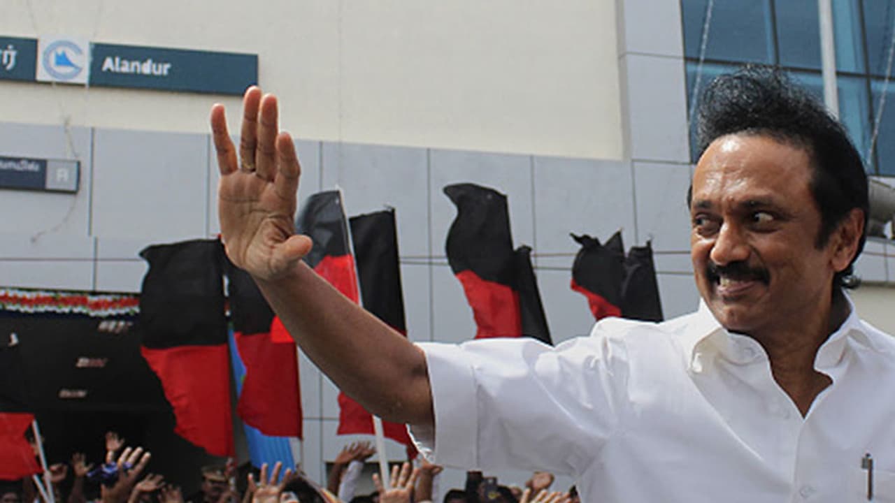 Chennai: Stalin accuses AIADMK for the fall in the manufacturing industry's growth in Tamil Nadu Chennai: Stalin accuses AIADMK for the fall in the manufacturing industry's growth in Tamil Nadu