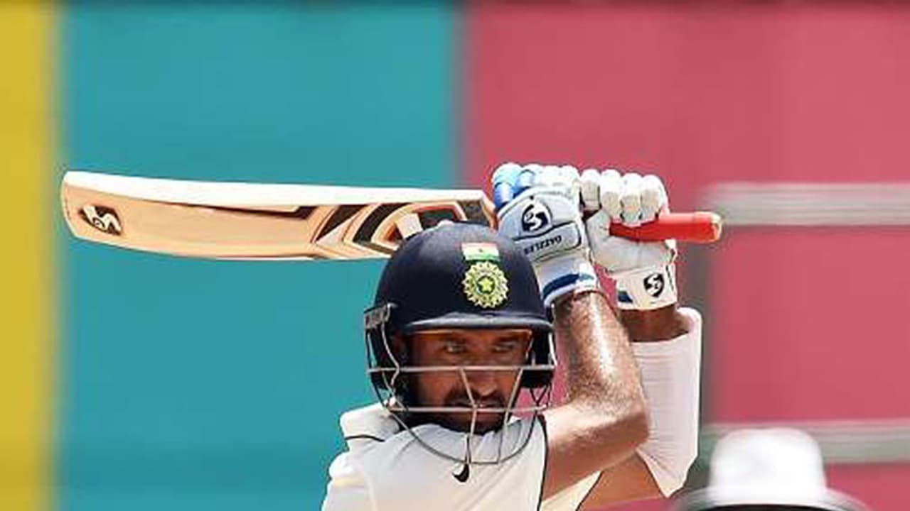 ಇಂಡೋ ವಿಂಡೀಸ್ ಟೆಸ್ಟ್: ಅರ್ಧಶತಕ ಪೂರೈಸಿದ ಪೂಜಾರ ಇಂಡೋ ವಿಂಡೀಸ್ ಟೆಸ್ಟ್: ಅರ್ಧಶತಕ ಪೂರೈಸಿದ ಪೂಜಾರ