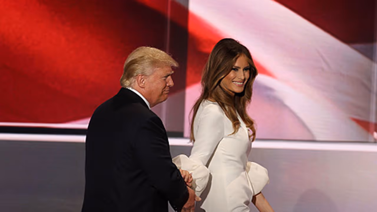 Aspiring first lady Trump lifts Michelle Obama's speech Aspiring first lady Trump lifts Michelle Obama's speech
