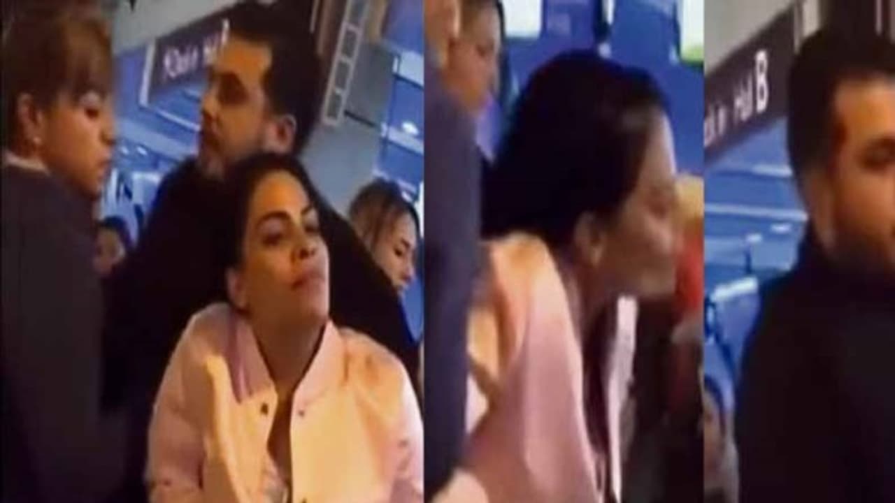 மனைவிக்குத் தெரியாம காதலியுடன் ஜாலி டூர்…. ஏர்போர்ட்டில் வைத்து வசமாக மாட்டிக் கொண்டதால் குடுமிபிடி சண்டை…. மனைவிக்குத் தெரியாம காதலியுடன் ஜாலி டூர்…. ஏர்போர்ட்டில் வைத்து வசமாக மாட்டிக் கொண்டதால் குடுமிபிடி சண்டை….