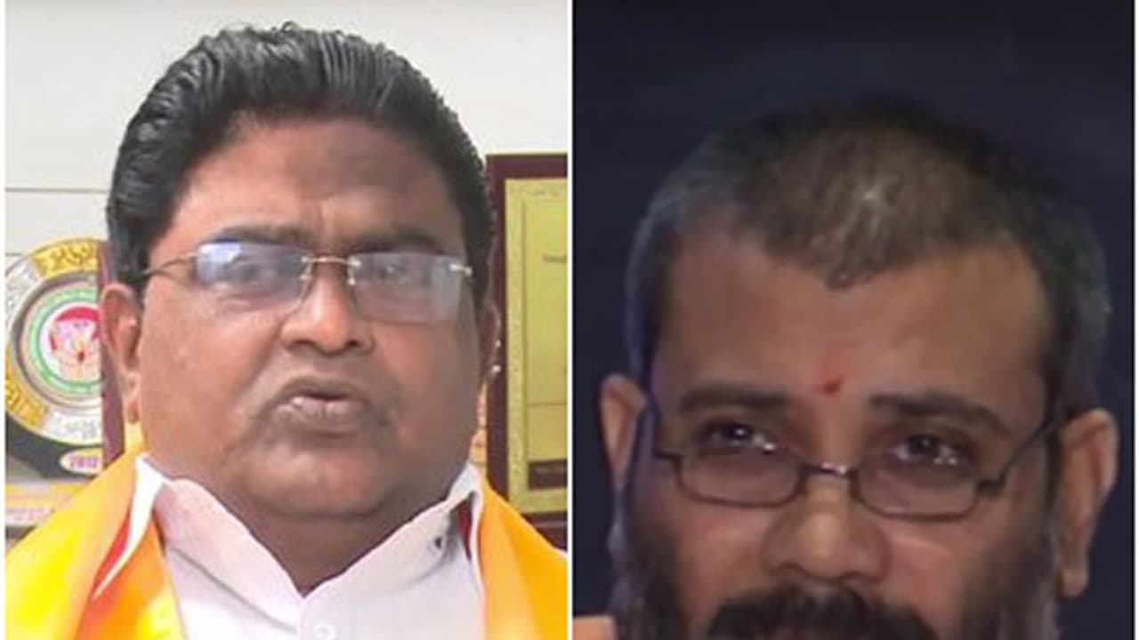 ఈయన వీహెచ్పీలో బీకాం ఫిజిక్స్ స్వామీజీ ఈయన వీహెచ్పీలో బీకాం ఫిజిక్స్ స్వామీజీ