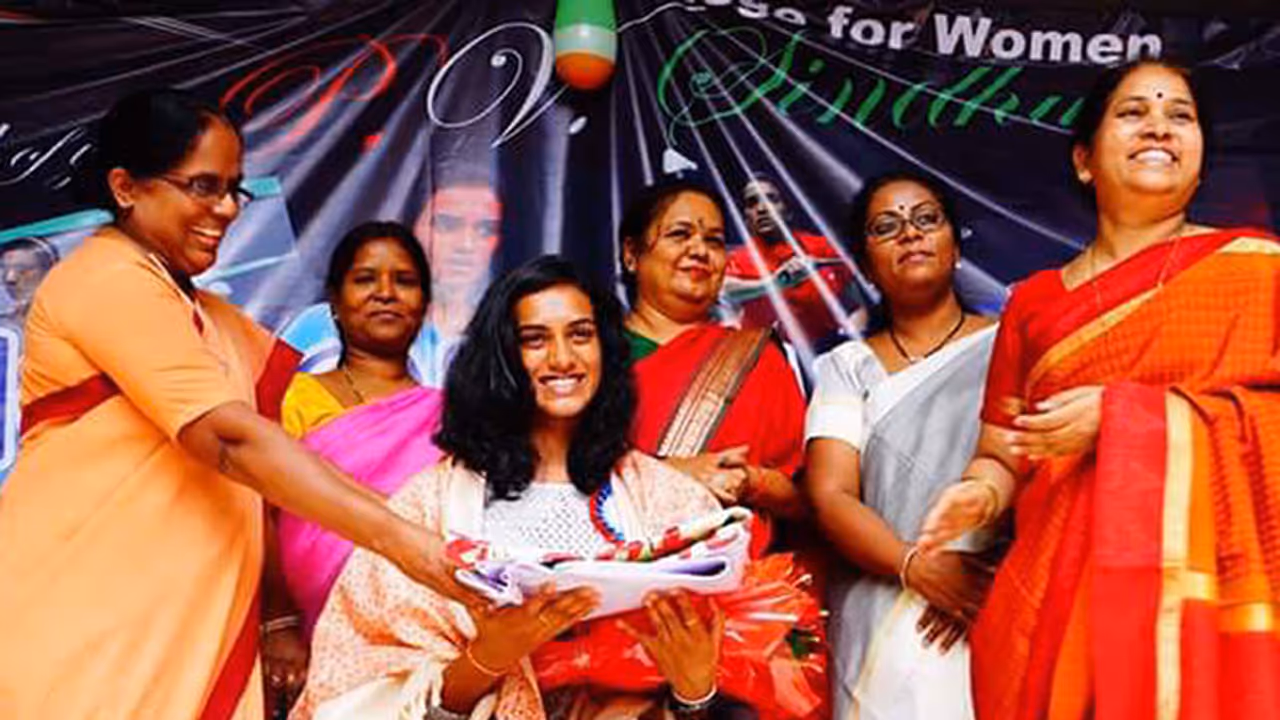 When super Sindhu's mom took commerce lessons alongside her When super Sindhu's mom took commerce lessons alongside her