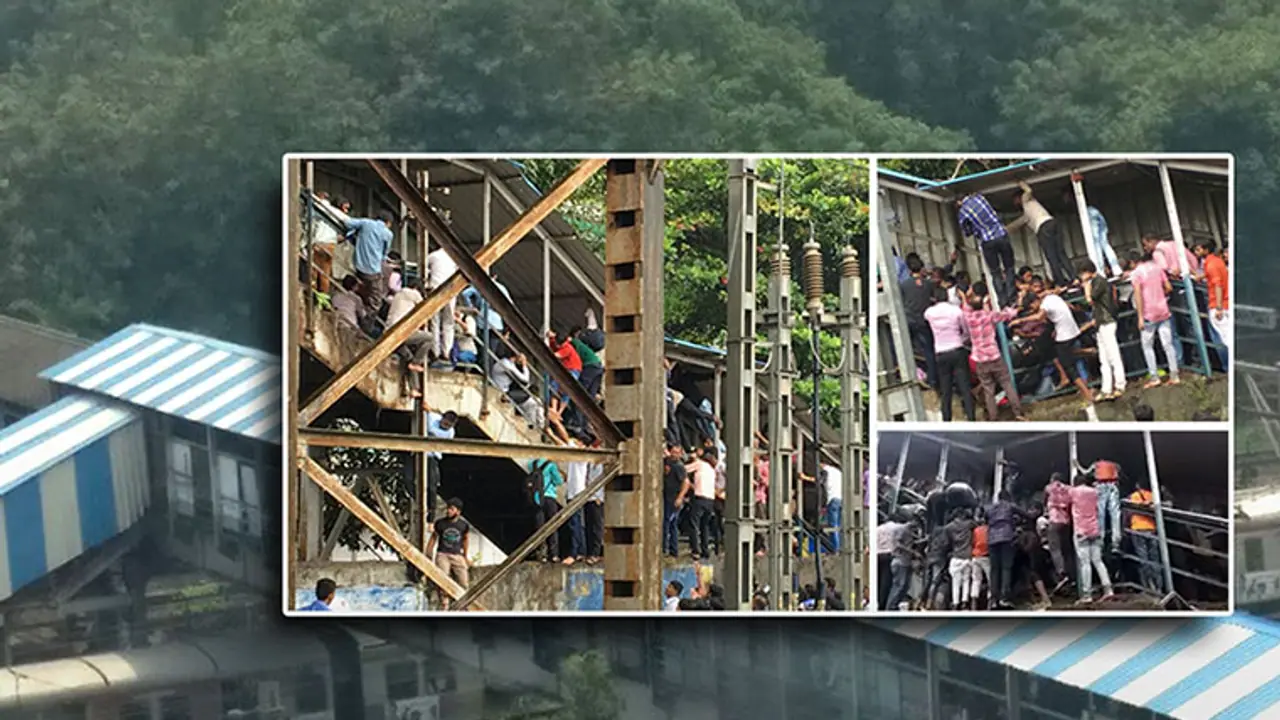 Mumbai stampede: 22 dead, 30 injured at Elphinstone railway station Mumbai stampede: 22 dead, 30 injured at Elphinstone railway station