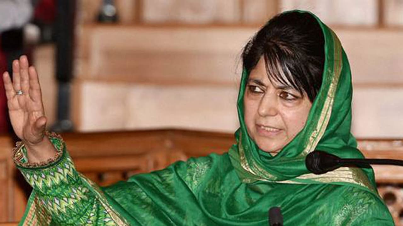 Mehbooba Mufti would rather agree with terror sponsor Pakistanis than 'war mongering' Indians on IAF strike on Balakot Mehbooba Mufti would rather agree with terror sponsor Pakistanis than 'war mongering' Indians on IAF strike on Balakot