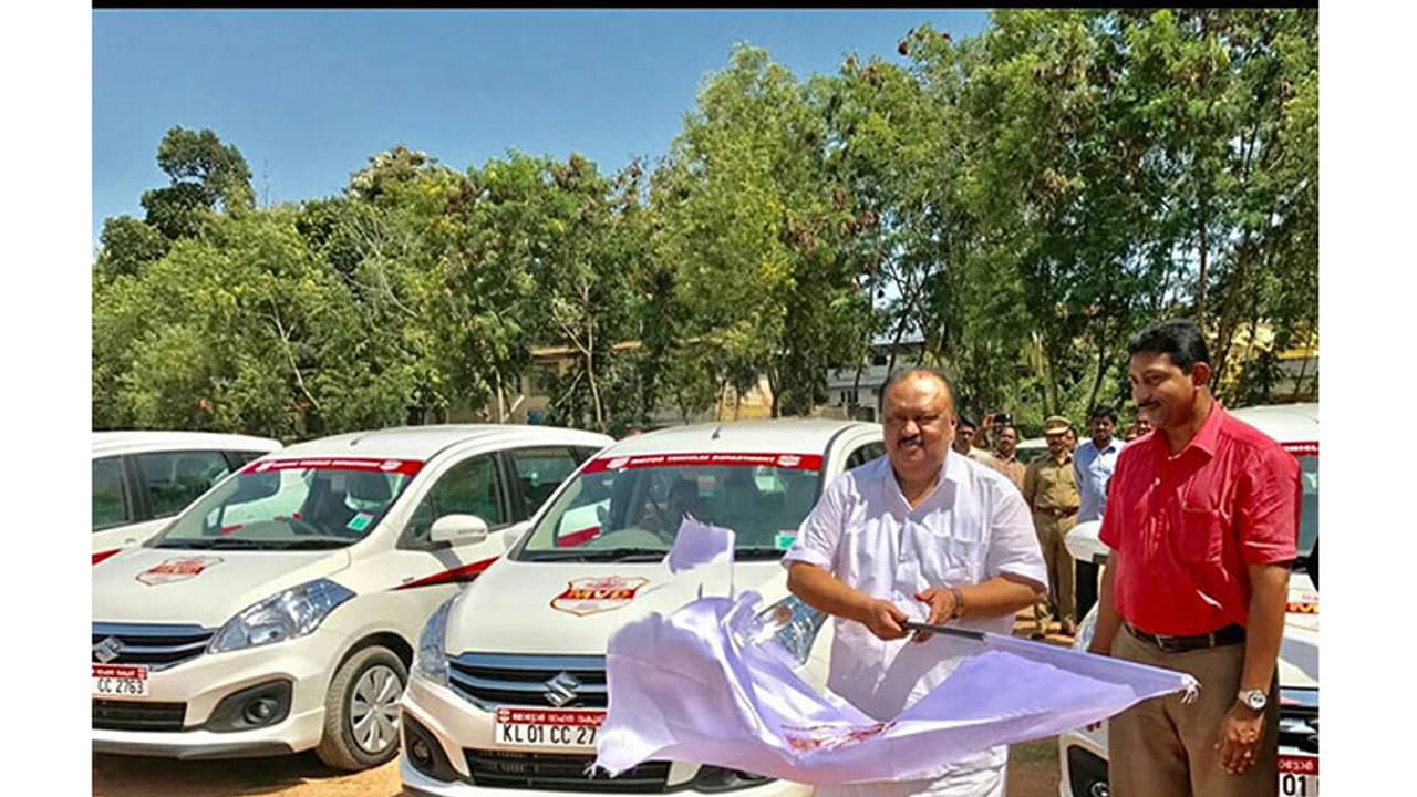 മോട്ടോര്‍ വാഹനവകുപ്പിന് 40 പുത്തന്‍ മാരുതി എര്‍ട്ടിഗ