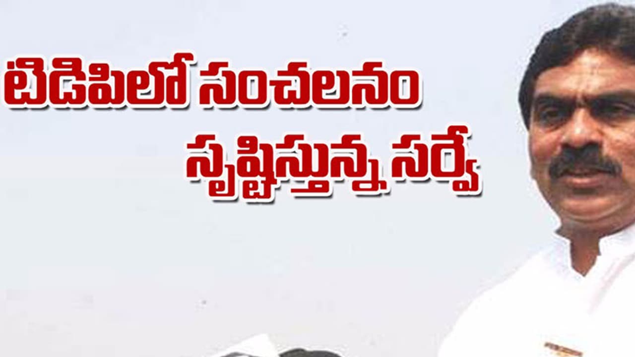 టిడిపిలో లగడపాటి సర్వే షాక్ టిడిపిలో లగడపాటి సర్వే షాక్