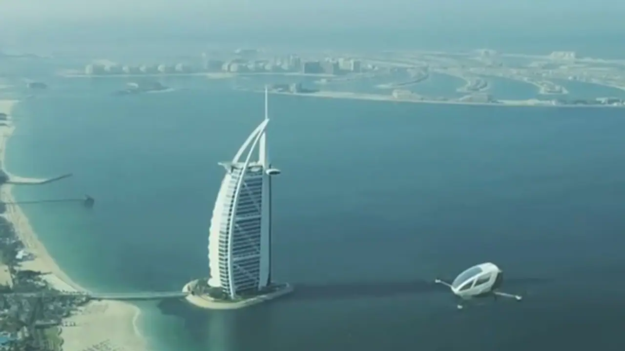 Drone taxis to adorn Dubai skies in July