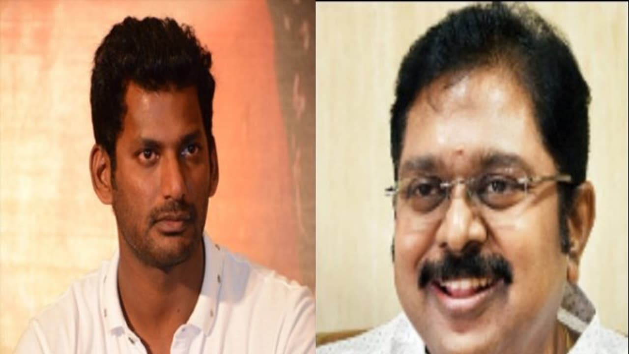 சுயேச்சை வேட்பாளருக்கு உதவுவதா சொன்னாரே விஷால்..! அது தினகரனுக்குத் தானோ..? சுயேச்சை வேட்பாளருக்கு உதவுவதா சொன்னாரே விஷால்..! அது தினகரனுக்குத் தானோ..?