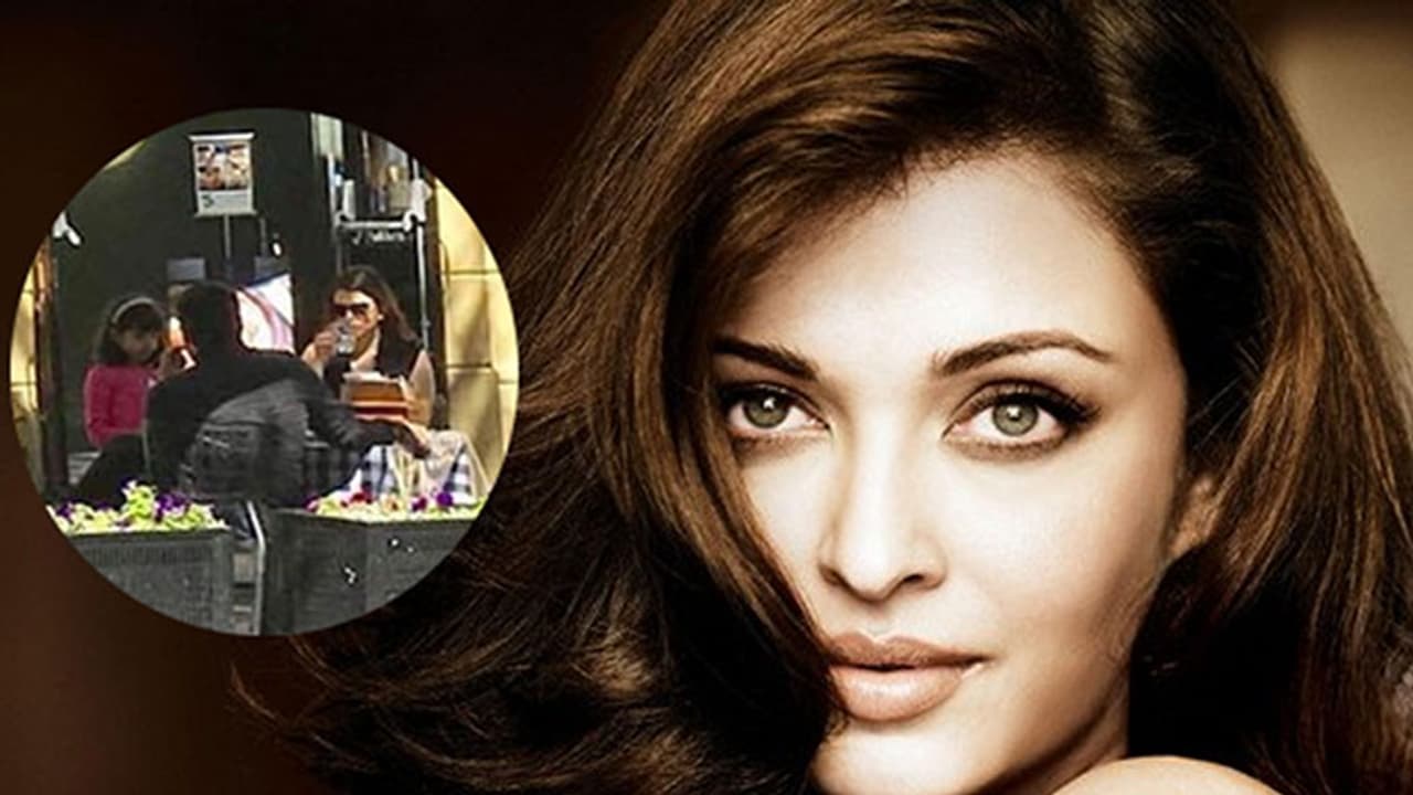 Leaked picture: Aishwarya Rai spotted eating pizza in Australia Leaked picture: Aishwarya Rai spotted eating pizza in Australia