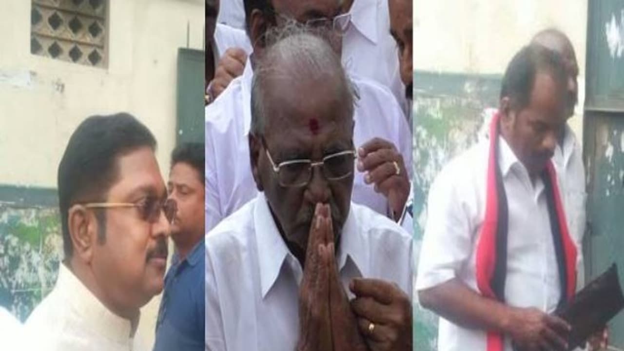 ஆர்.கே.நகர் தேர்தல்... வேட்பாளர்கள் மனமுவந்து காட்டியுள்ள சொத்து மதிப்பு எவ்வளவு தெரியுமா? ஆர்.கே.நகர் தேர்தல்... வேட்பாளர்கள் மனமுவந்து காட்டியுள்ள சொத்து மதிப்பு எவ்வளவு தெரியுமா?