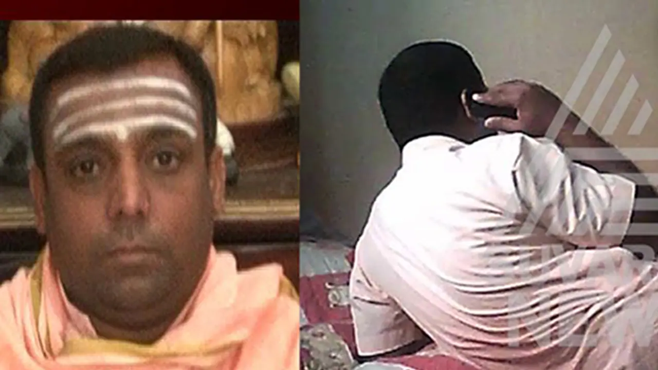 Dayananda Swamy sex CD scandal: Absconding seer surfaces, claims he was blackmailed for Rs 5 crore Dayananda Swamy sex CD scandal: Absconding seer surfaces, claims he was blackmailed for Rs 5 crore