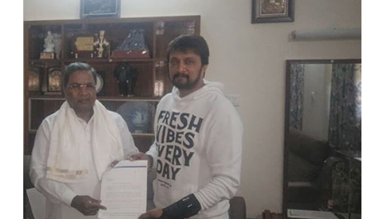 ಕುತೂಹಲ ಕೆರಳಿಸಿದೆ ಸಿಎಂ ಸುದೀಪ್ ಭೇಟಿ ಕುತೂಹಲ ಕೆರಳಿಸಿದೆ ಸಿಎಂ ಸುದೀಪ್ ಭೇಟಿ