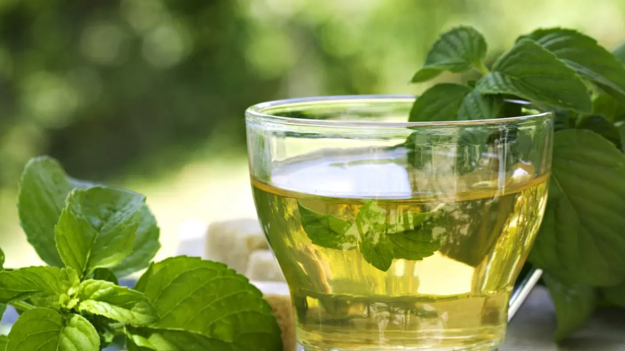 Peppermint tea Peppermint tea